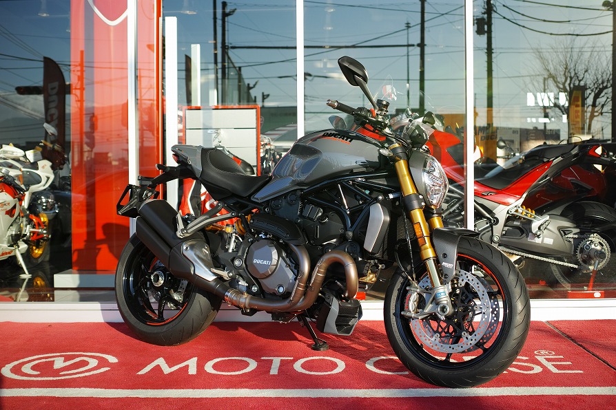 新車Ducatiプロモーション車輌Monster1200S（リキッドコンクリートグレー）のご紹介